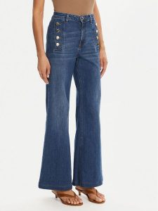 ViCOLO Jeansy DD5078 Niebieski Wide Leg. Niebieskie jeansy ViCOLO, bez wzorów, z jeansu. Za 399,99 zł.