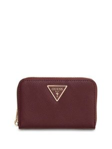Guess Portfel 180479 Bordowy. Czerwone portfele Guess, z aplikacjami. Za 264,99 zł.