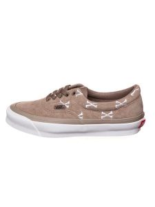 Vans Skórzane sneakersy w kolorze jasnobrązowym rozmiar: 39. Brązowe trampki Vans, bez wzorów, z materiału, bez zapięcia. Za 166,88 zł.