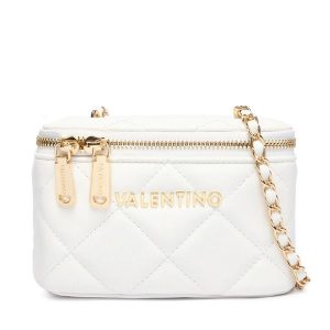 Torebka Valentino. Białe listonoszki Valentino, bez wzorów, bez dodatków. Za 549,99 zł.