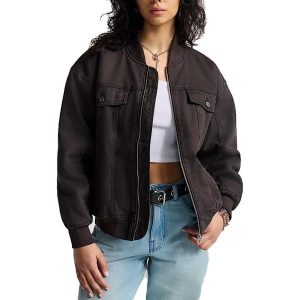 Kurtka VANS TRUCKSTOP BOMBER JACKE Brązowy. Brązowe kurtki Vans, bez wzorów, z tkaniny, bez kaptura. Za 447,51 zł.