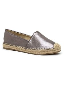 Foreverfolie Espadryle w kolorze antracytowym rozmiar: 36. Czarne espadryle Foreverfolie, bez wzorów, bez obcasa. Za 79,03 zł.