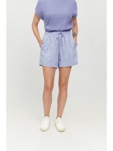 MAZINE Szorty "Palm Cove" w kolorze fioletowym rozmiar: XS. Różowe szorty MAZINE, bez wzorów, z wiskozy. Za 48,05 zł.