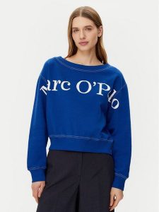 Marc O'Polo Bluza 502 4073 54067 Niebieski Regular Fit. Niebieskie bluzy Marc O'Polo, l, bez wzorów, z bawełny, bez kaptura. Za 399,99 zł.