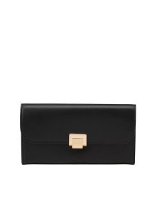 Marc O´Polo Skórzany portfel w kolorze czarnym - 20 x 11 x 3 cm rozmiar: onesize. Czarne portfele bez wzorów, z materiału. Za 294,28 zł.