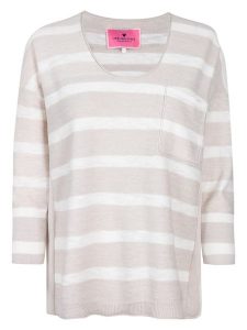 LIEBLINGSSTÜCK Sweter w kolorze beżowym rozmiar: 36. Brązowe swetry oversize LIEBLINGSSTÜCK, bez wzorów, bez ramiączek. Za 184,46 zł.