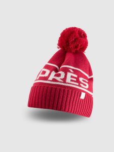 4F Czapka zimowa z dodatkiem wełny damska - czerwona S. Czerwone czapki 4f, bez wzorów, z wełny, klasyczne. Za 89,99 zł.