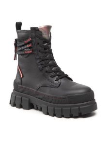 Palladium Trapery Revolt Boot Lth 97240-010-M Czarny. Czarne buty zimowe Palladium, ze skóry, bez obcasa, bez zapięcia. Za 699,99 zł.