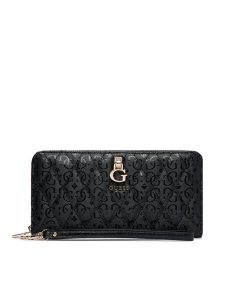 Guess Portfel Tamara Slg SWGG23 23146 Czarny. Czarne portfele Guess, z aplikacjami, ze skóry. Za 294,99 zł.