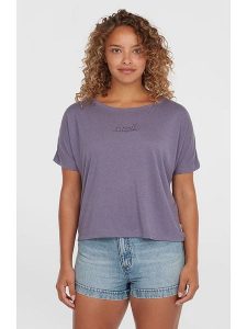 O'Neill Koszulka "Essentials" w kolorze brązowym/taupe rozmiar: S. Różowe bluzki O'Neill, s, bez wzorów, bez kołnierzyka, bez ramiączek. Za 89,45 zł.