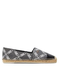 MICHAEL Michael Kors Espadryle Kendrick 40S4KNFP1Y Czarny. Czarne espadryle MICHAEL Michael Kors, bez wzorów, z materiału, bez obcasa. Za 929,99 zł.