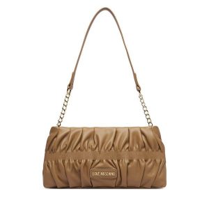 Torebka LOVE MOSCHINO. Brązowe torebki klasyczne LOVE MOSCHINO, bez wzorów, bez dodatków. Za 659,99 zł.