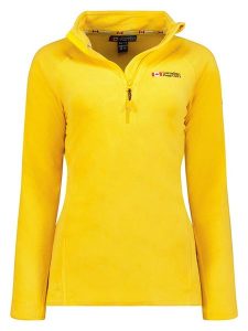 Canadian Peak Bluza polarowa "Tugeak" w kolorze żółtym rozmiar: XL. Żółte bluzy Canadian Peak, xl, bez wzorów, z materiału, bez kaptura. Za 61,46 zł.