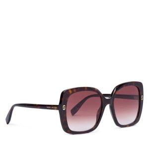 Okulary przeciwsłoneczne Marc Jacobs. Brązowe okulary przeciwsłoneczne Marc Jacobs. Za 751,99 zł.