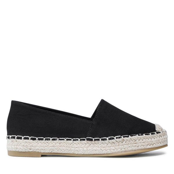 Espadryle Jenny Fairy. Czarne espadryle Jenny Fairy, bez wzorów, bez obcasa. Za 79,99 zł.