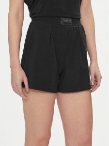 Calvin Klein Underwear Szorty materiałowe 000QS7132E Czarny Relaxed Fit. Czarne szorty Calvin Klein Underwear, bez wzorów, z bawełny. Za 169,99 zł.