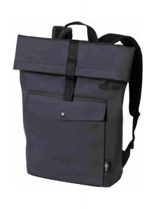 Plecak typu roll-top na laptopa Manny 17L – czarny Meatfly. Czarne plecaki Meatfly. Za 237,99 zł.