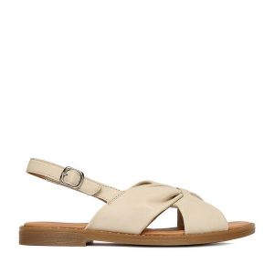 Sandały Remonte. Brązowe sandały Remonte, bez wzorów, bez obcasa, na płaskiej podeszwie, bez zapięcia. Za 339,99 zł.