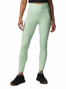 Columbia Legginsy sportowe "Boundless Trek™" w kolorze turkusowym rozmiar: XL. Niebieskie legginsy Columbia, xl, bez wzorów, z materiału, outdoorowe. Za 100,99 zł.