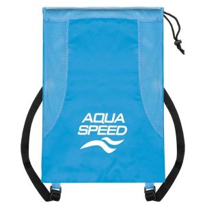 Worek na sprzęt plecak Aqua Speed Mesh Backpack. Niebieskie plecaki Aqua-Speed. Za 39,99 zł.