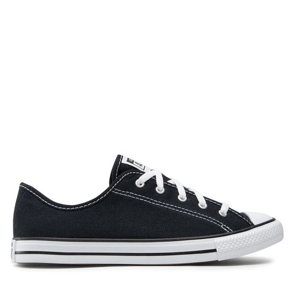 Trampki Converse. Czarne trampki Converse, bez wzorów, bez zapięcia. Za 209,99 zł.