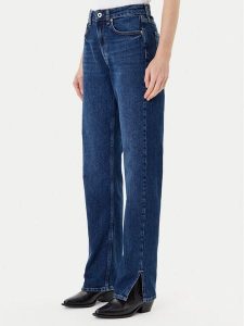 Karl Lagerfeld Jeans Jeansy A3W10061 Niebieski Straight Fit. Niebieskie jeansy Karl Lagerfeld Jeans, bez wzorów, z bawełny. Za 399,99 zł.