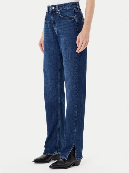 Karl Lagerfeld Jeans Jeansy A3W10061 Niebieski Straight Fit. Niebieskie jeansy Karl Lagerfeld Jeans, bez wzorów, z bawełny. Za 329,99 zł.