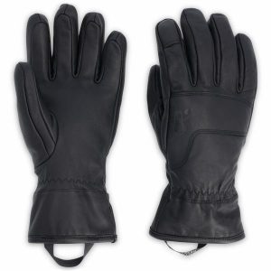 Rękawice robocze Outdoor Research Aksel. Czarne rękawiczki OUTDOOR RESEARCH, bez wzorów. Za 365,00 zł.