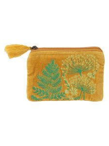 Overbeck and Friends Kosmetyczka "Faune" w kolorze żółto-zielonym - 16 x 10 cm rozmiar: onesize. Zielone kosmetyczki Overbeck and Friends, bez wzorów, z materiału. Za 48,62 zł.