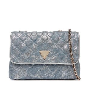 Torebka Guess. Niebieskie torebki klasyczne Guess, z aplikacjami, bez dodatków. Za 589,99 zł.