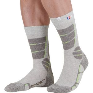 Skarpetki Monnet Lin Haute. Szare skarpetki MONNET, bez wzorów. Za 158,50 zł.
