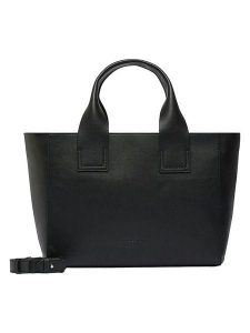 Liebeskind Berlin Skórzana torebka w kolorze czarnym - 35 x 27 x 13 cm rozmiar: onesize. Czarne torebki klasyczne Liebeskind Berlin, bez wzorów, z materiału, przez ramię, bez dodatków. Za 635,42 zł.