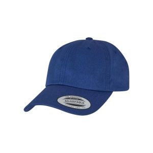 Czapka bejsbolówka Flexfit Low Profile Cotton. Niebieskie czapki FLEXFIT, bez wzorów, z bawełny. Za 68,15 zł.