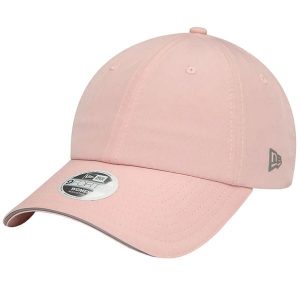 Czapka z daszkiem damska New Era 9FORTY Wmns Ponytail Open Back Cap. Czerwone czapki New Era, bez wzorów, z poliesteru, sportowe. Za 149,99 zł.
