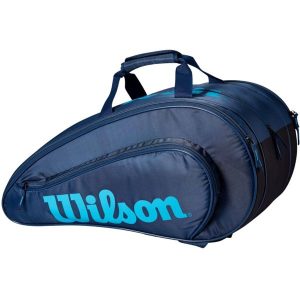 Torba sportowa unisex Wilson Rak Pak. Niebieskie torby podróżne i sportowe Wilson, bez wzorów. Za 239,99 zł.