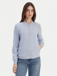 Vero Moda Kurtka bomber Vmcoco L/S Bomber Noos 10245734 Niebieski Regular Fit. Niebieskie kurtki Vero Moda, l, bez wzorów, z syntetyku, bez kaptura. Za 189,99 zł.