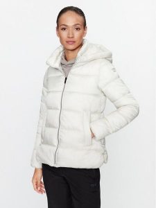 CMP Kurtka zimowa 33K3676 Biały Regular Fit. Białe kurtki CMP, na zimę, bez wzorów, z syntetyku, bez kaptura. Za 559,99 zł.