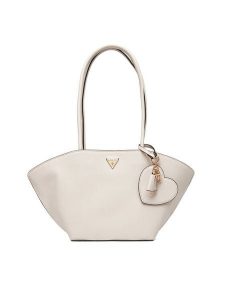 Guess Torebka Bolena HWZG92 07090 Écru. Torebki klasyczne Guess, z aplikacjami, ze skóry, bez dodatków. Za 489,99 zł.