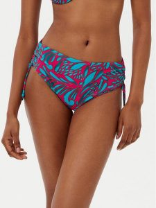 Selmark Dół od bikini BL703 Turkusowy. Niebieskie bikini Selmark, bez wzorów, z syntetyku. Za 139,99 zł.