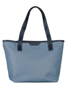 Tom Tailor Shopper bag "Leora" w kolorze błękitnym - 21 x 14 x 7 cm rozmiar: onesize. Niebieskie shopper bag Tom Tailor, bez wzorów, z materiału, na ramię, bez dodatków. Za 86,99 zł.