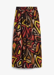 Spódnica maxi z lejącej wiskozy. Czerwone spódnice bonprix, bez wzorów, z wiskozy, eleganckie, maxi. Za 59,99 zł.