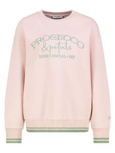 Eight2Nine Bluza w kolorze jasnoróżowym rozmiar: XS. Różowe bluzy Eight2Nine, xs, bez wzorów, bez kaptura. Za 91,77 zł.