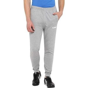 Spodnie dresowe sportowe dla dorosłych Hummel Go Cotton Pant. Szare spodnie dresowe Hummel, s, bez wzorów, z dresówki. Za 151,00 zł.