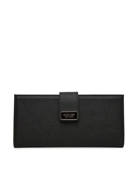 Nine West Portfel NW-W1-014-SS25 Czarny. Czarne portfele Nine West, bez wzorów. Za 79,99 zł.