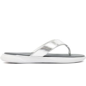 Japonki damskie New Balance SWT340B2 – szare. Szare klapki New Balance, bez wzorów, bez obcasa. Za 79,99 zł.