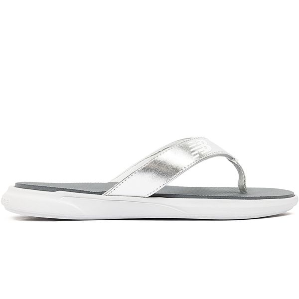 Japonki damskie New Balance SWT340B2 – szare. Szare klapki New Balance, bez wzorów, bez obcasa. Za 79,99 zł.