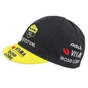 Czapka rowerowa Gist Pro Visma. Żółte czapki GIST, bez wzorów, sportowe. Za 118,00 zł.