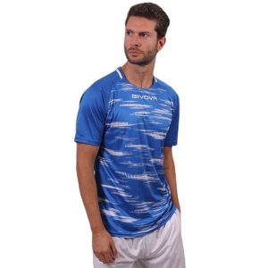 Koszulka Givova Pixel. Białe bluzki Givova, bez wzorów, sportowe, bez kołnierzyka, bez ramiączek. Za 181,99 zł.