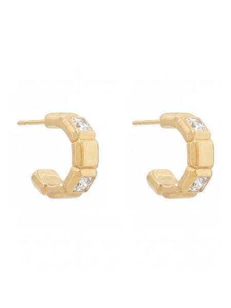 Guess Kolczyki JUBE06 183JW Złoty. Żółte kolczyki Guess, metalowe. Za 189,99 zł.