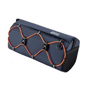 Sakwa rowerowa na kierownicę Rockbros W012 sztywna. Niebieskie torebki klasyczne ROCKBROS, bez wzorów, bez dodatków. Za 119,00 zł.